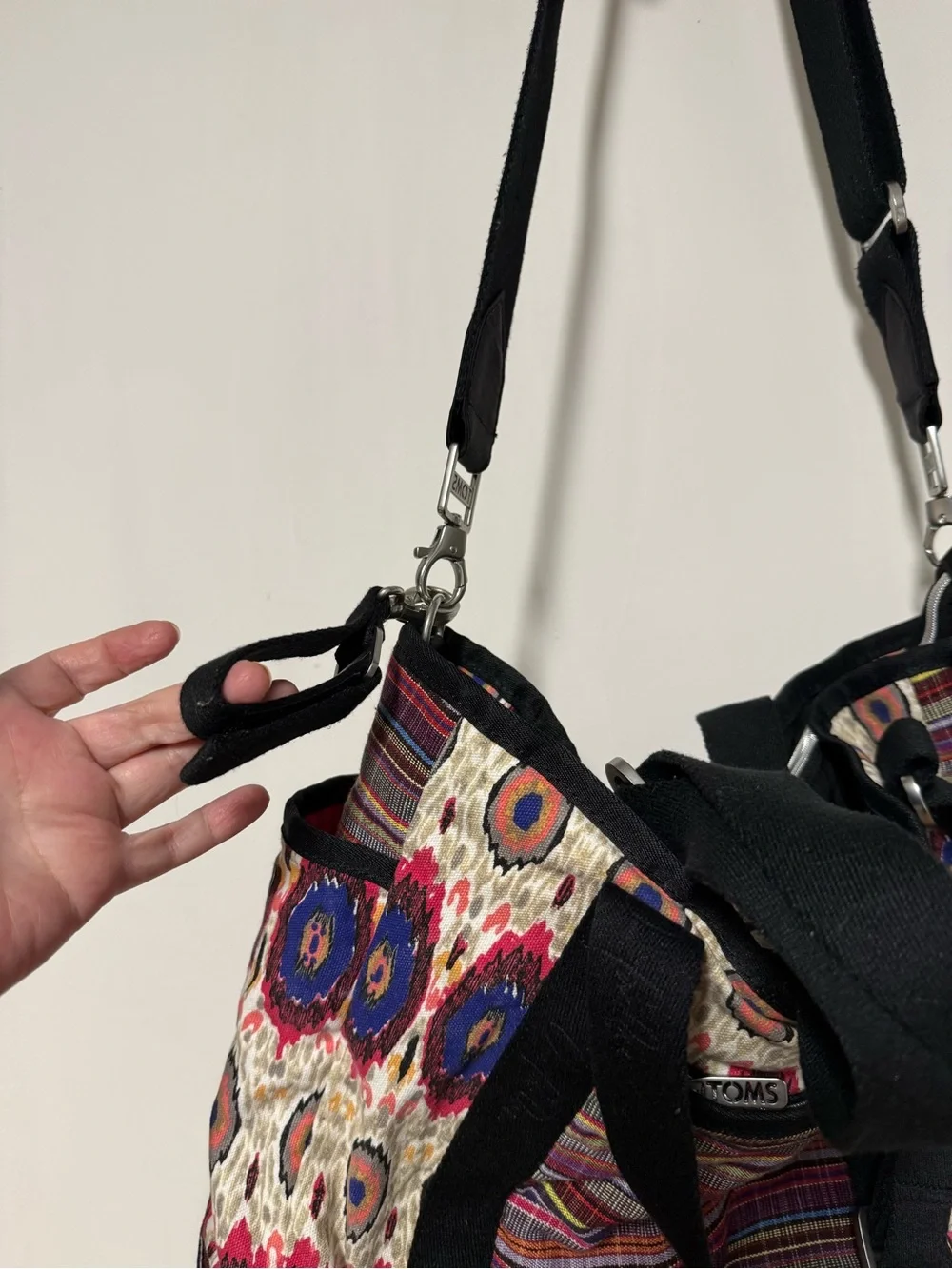 Toms diaper bag
